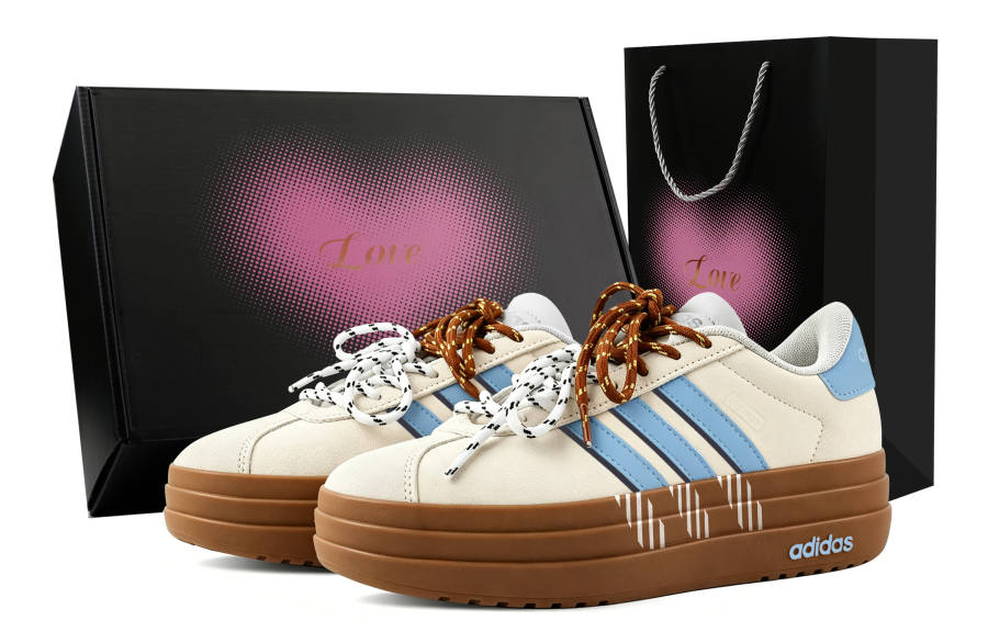Adidas Adidas VL Court Bold German Army Trainers Women's Low Top Blue