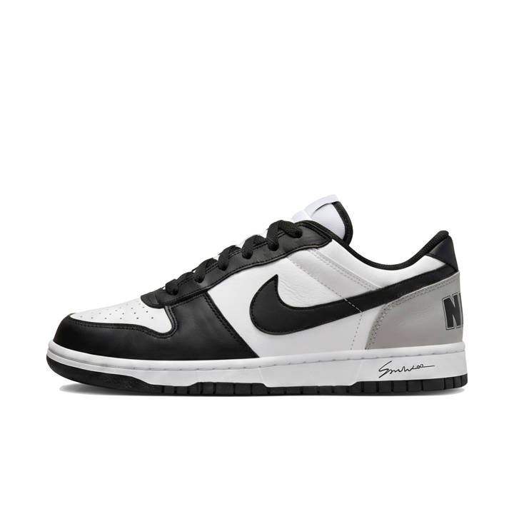 Nike Nike Big Skateboard Shoes Unisex Low Top Shadow Gray