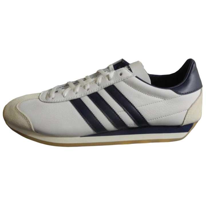 Adidas Adidas COUNTRY Casual Shoes Men's White × Navy Blue