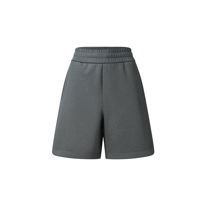 FILA Fitness Casual Shorts Women's Carbon Black Gray Moderate Other