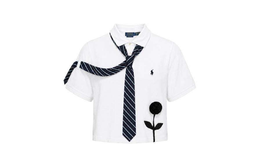 Polo Ralph Lauren Polo Shirts Men's White Shirt Bouquet Polo Collar Moderate Other