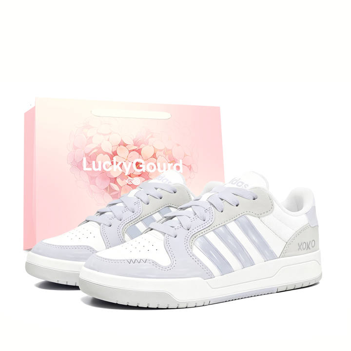 Adidas Adidas ENTRAP Skateboard Shoes Women's Low Top White