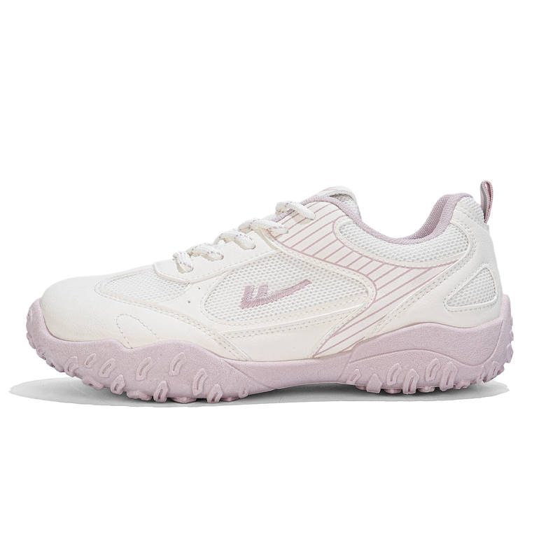 WARRIOR Casual Shoes Women's Low Top Beige Pink