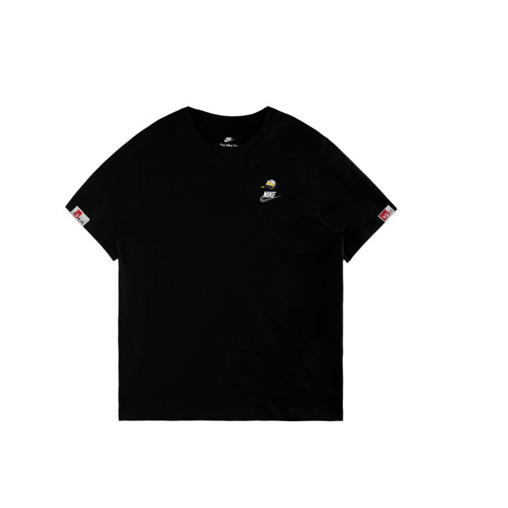 Nike Nike Sportswear T Shirts Men's Black/White/Dark Gray Crew Neck Moderate