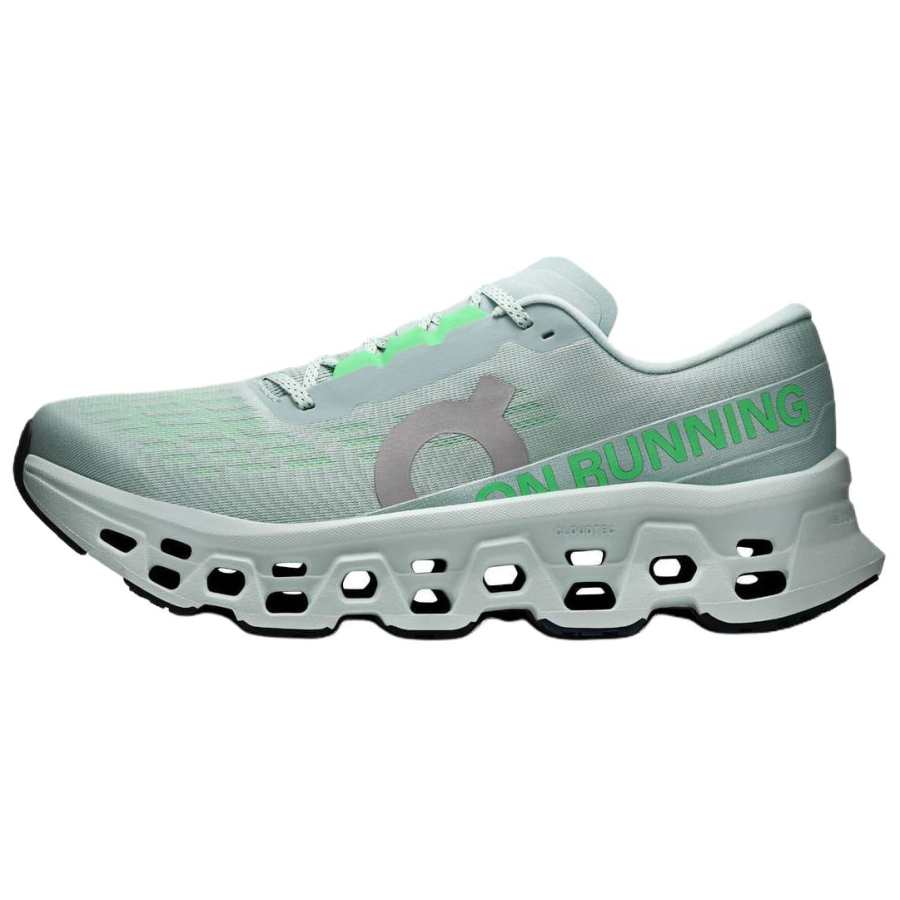On Cloudmonster 3 Running Shoes Men's Stream Blue | Snow Dusty Blue