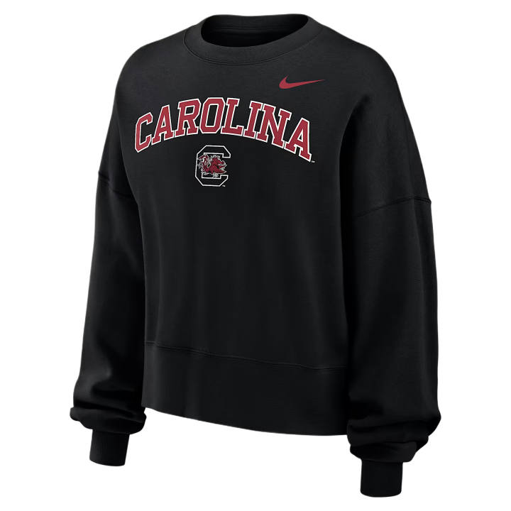 Nike Nike Sweatshirts Women's Black Crew Neck Moderate