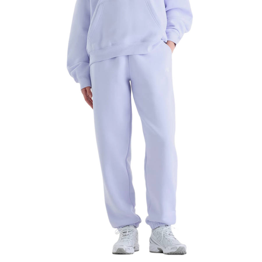 New Balance New Balance Sport Essentials Knitted Sweatpants Women's Smoky Violet Moderate Cuffed Pants