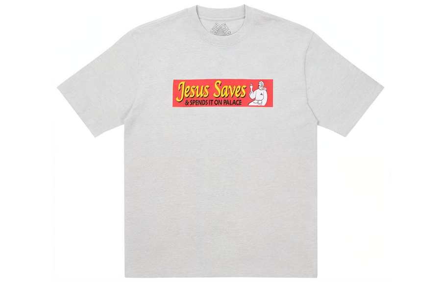 PALACE Jesus Saves T shirt