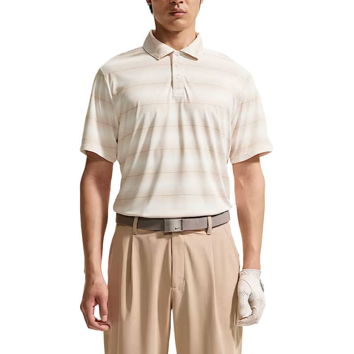 Nike Nike Golf Clothing Men's Light Earth Umber Polo Collar Moderate