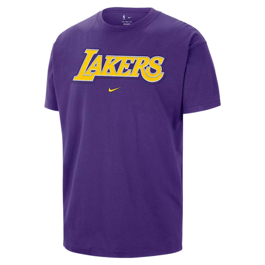 Nike Nike T Shirts Men's All Over Purple Crew Neck Moderate