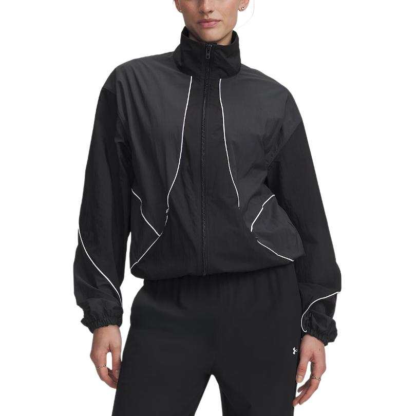Under Armour Jackets Women's Ultimate Black Stand Collar Moderate