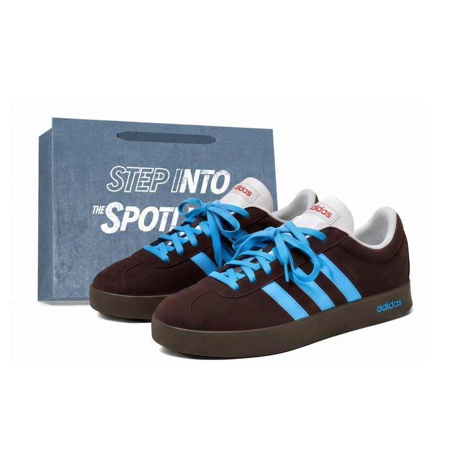 Adidas Adidas VL COURT 2.0 German Army Trainers Unisex Low Top Blue