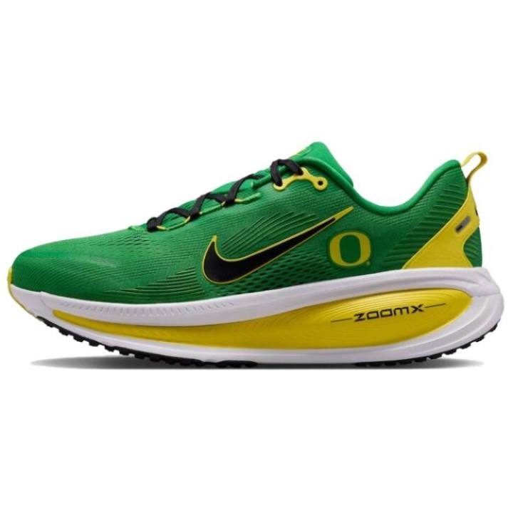 Nike NCAA X Nike Vomero 18 Running Shoes Unisex Apple Green/White Black