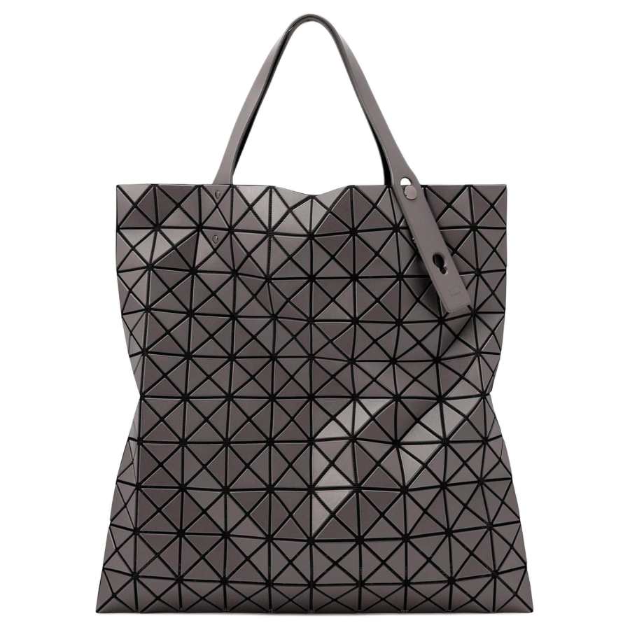 ISSEY MIYAKE Vinyl Chloride Resin Tote Bag, Shopping Bag, Tote, One Shoulder Handbag Unisex Charcoal Gray