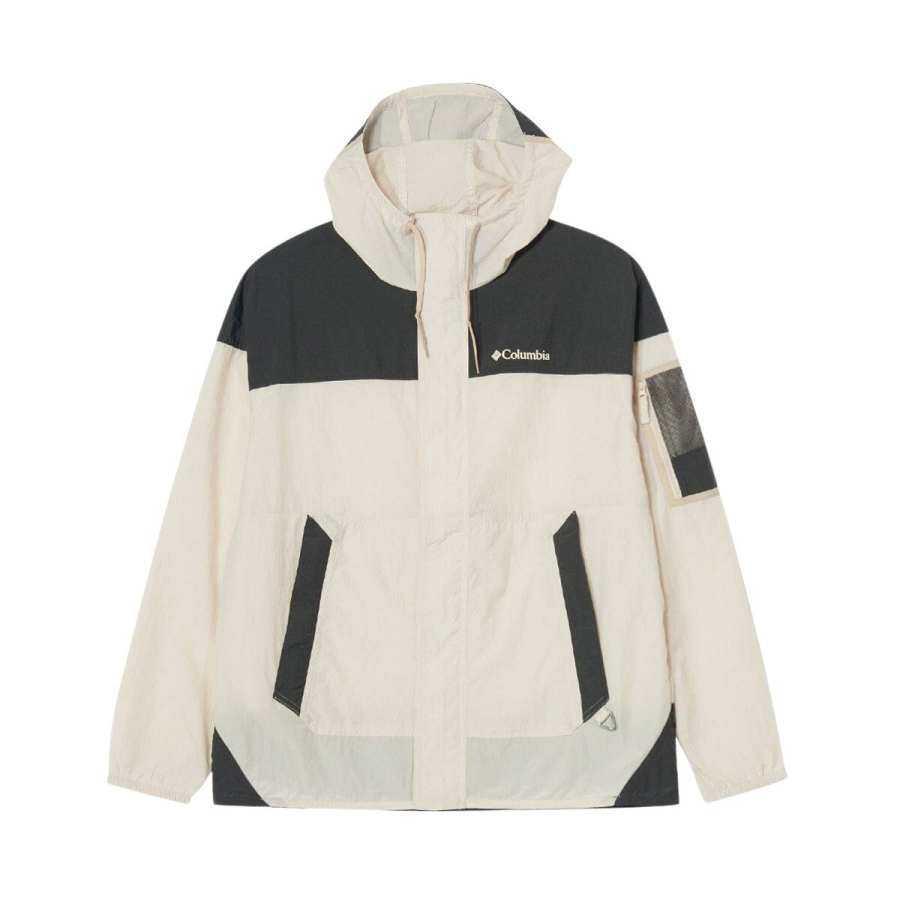 Columbia Jackets Unisex 279 Khaki Hooded Non Detachable Moderate