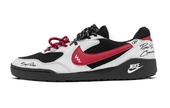 Nike Nike Terra Manta Casual Shoes Men's Low Top Black White Red