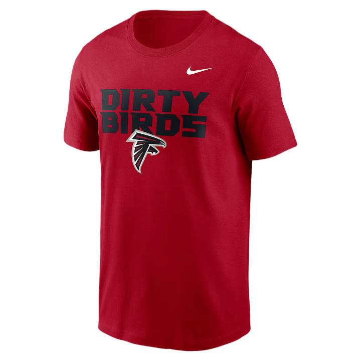 Nike Nike NFL T Shirts Men's Red Crew Neck