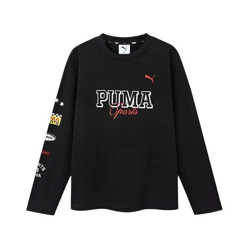 PUMA Kids T Shirts Crew Neck Moderate