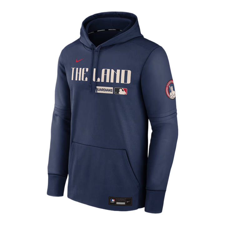 Nike Nike X MLB Baseball Jerseys Men's Marine Blue Hooded Non Detachable Moderate