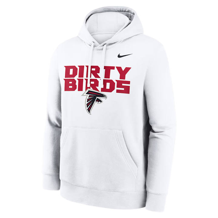 Nike Nike NFL Sweatshirts Men's White Hooded Non Detachable Moderate