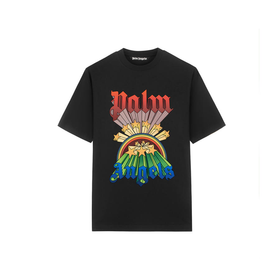 PALM ANGELS T Shirts Unisex Crew Neck Moderate Straight Fit