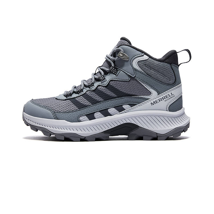 MERRELL Mountaineering & Hiking Shoes Women's Mid Top Gray