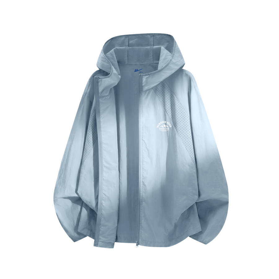 WARRIOR Sun Protection Clothing Unisex Hooded Non Detachable Thin Straight Fit