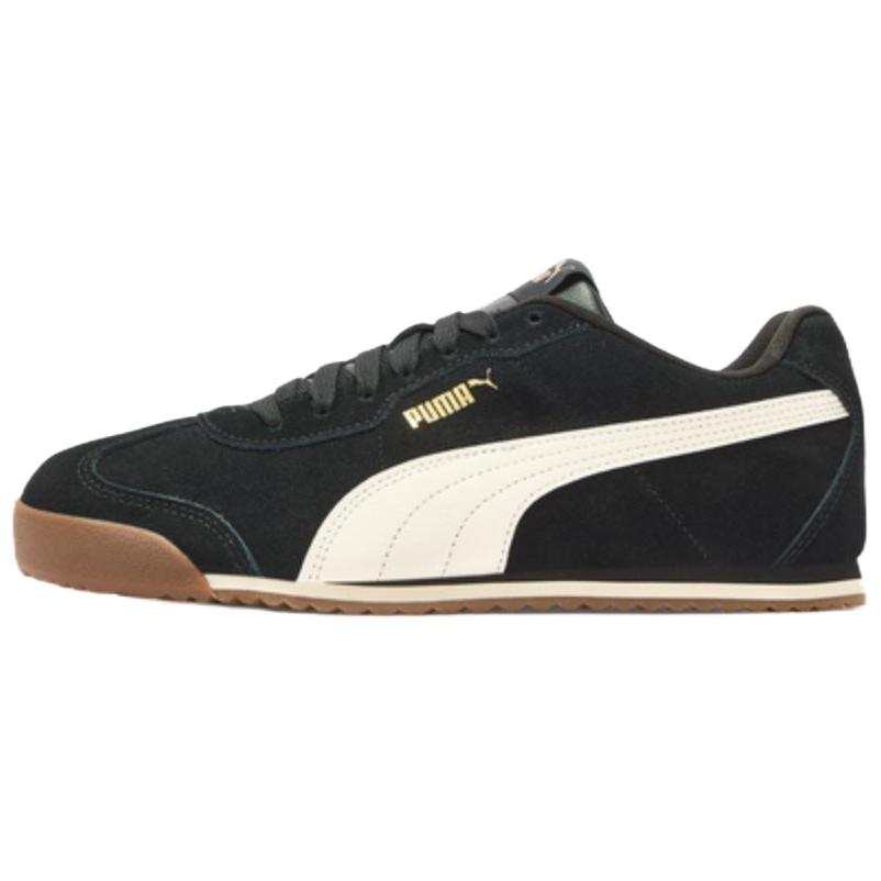PUMA Turino 2 Casual Shoes Unisex Low Top Black/Snow/Gold