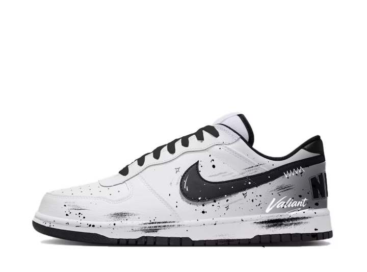 Nike Nike Big Skateboard Shoes Unisex Low Top White