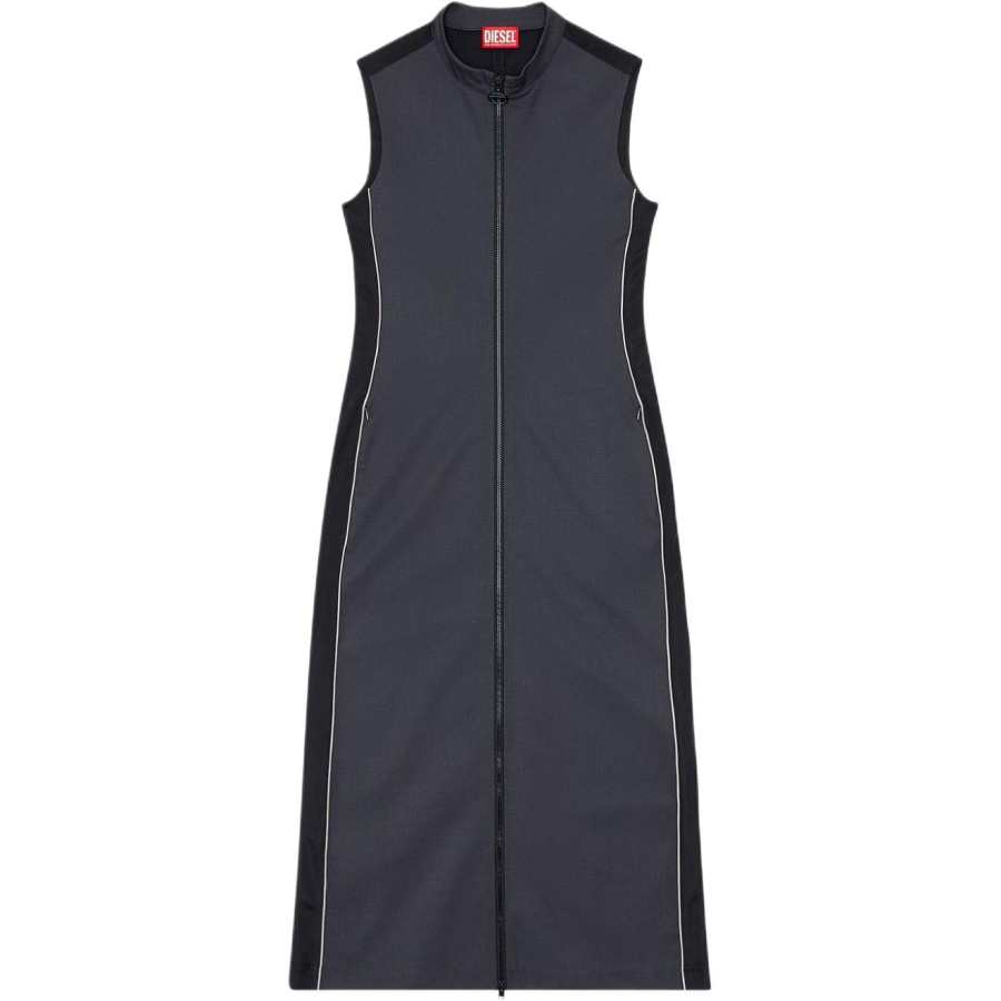 DIESEL FW23 Sleeveless Dress Women's Black