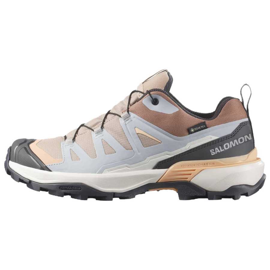 SALOMON X ULTRA 360 Mountaineering & Hiking Shoes Women's Oxford Brown/Pearl Blue/Almond Butter