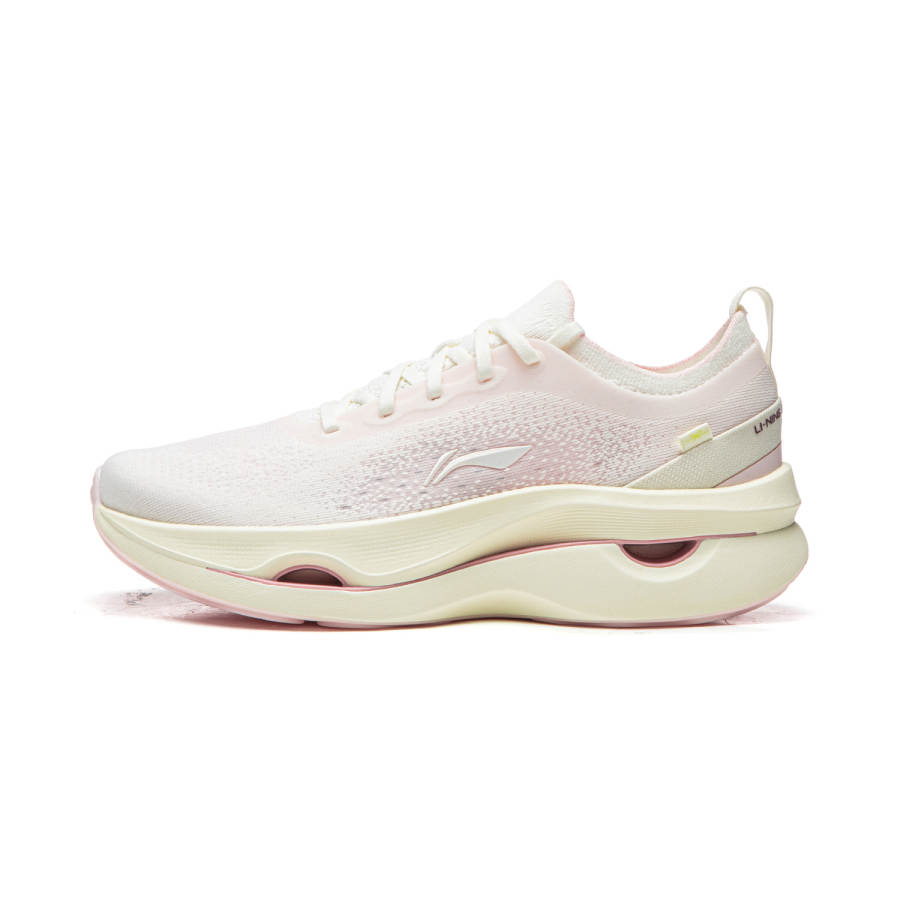 Li-Ning Li Ning Stunning 2 Running Shoes Women's Low Top Ivory/Milkshake Pink