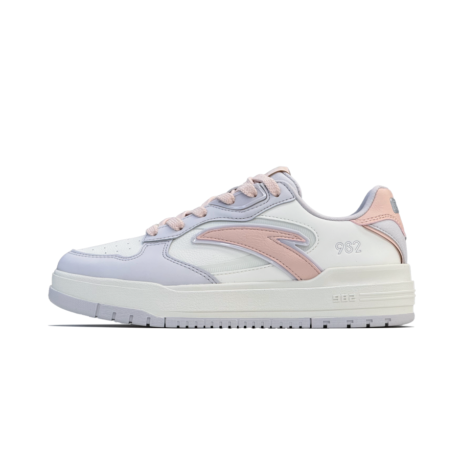 ANTA Life Collection Skateboard Shoes Women's Low Top Extraordinary Pink