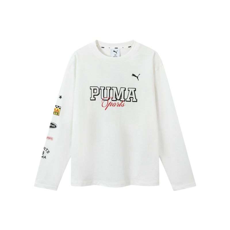 PUMA Kids T Shirts Crew Neck Moderate