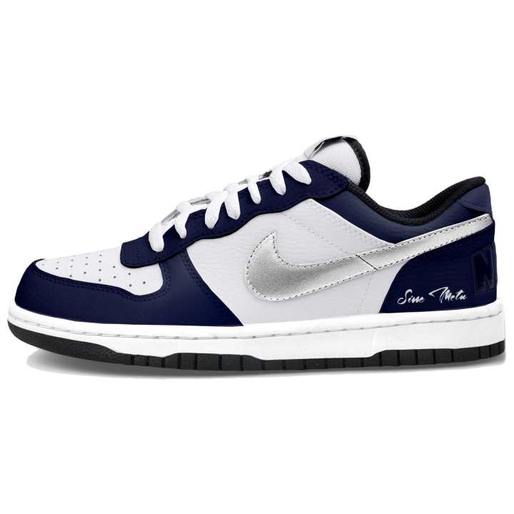 Nike Nike Big Skateboard Shoes Unisex Low Top Blue