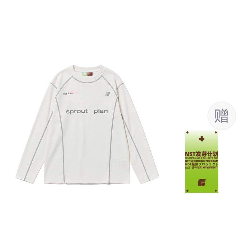 NSTNEW START T Shirts Unisex Crew Neck Moderate Straight Fit