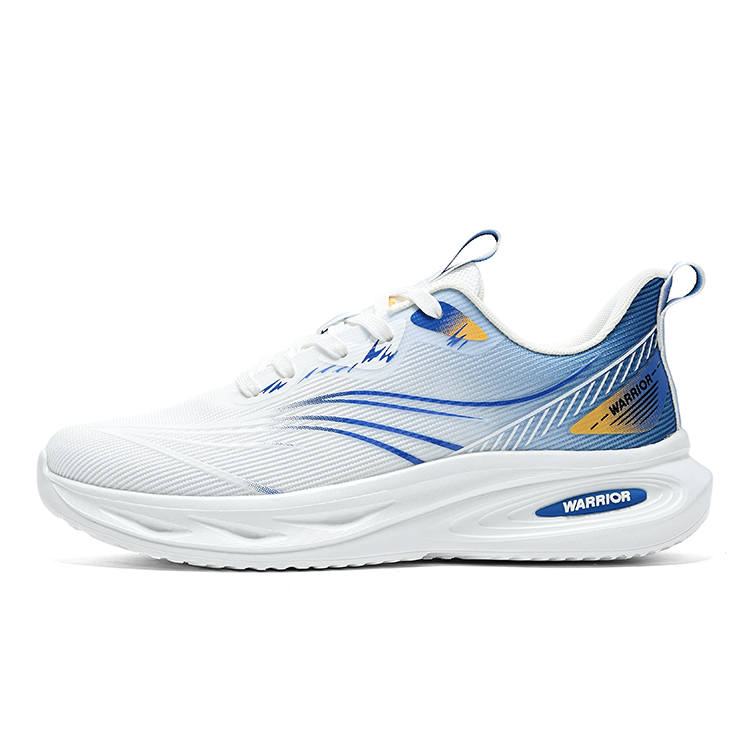 WARRIOR WARRIOR Running Shoes Men's Low Top White Blue Yellow