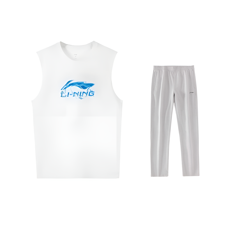 Li-Ning Li Ning Casual Sportswear Men's Crew Neck Moderate