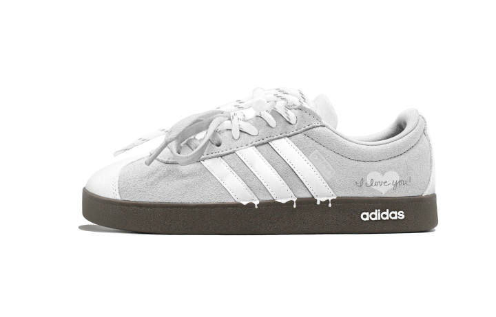 Adidas Adidas VL COURT 2.0 German Army Trainers Unisex Low Top Gray