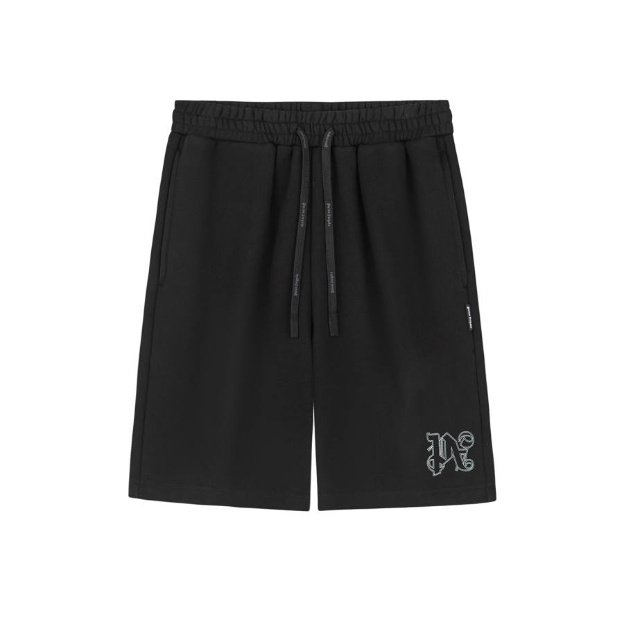 PALM ANGELS Casual Shorts Unisex Moderate Straight Fit Pants