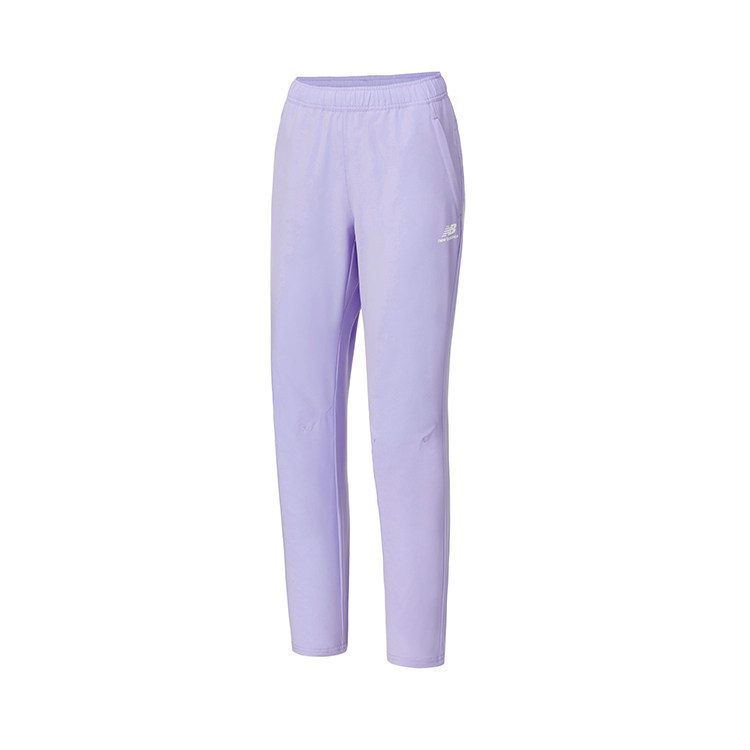 New Balance New Balance Knitted Sweatpants Women's Purple Moderate Straight Fit Pants