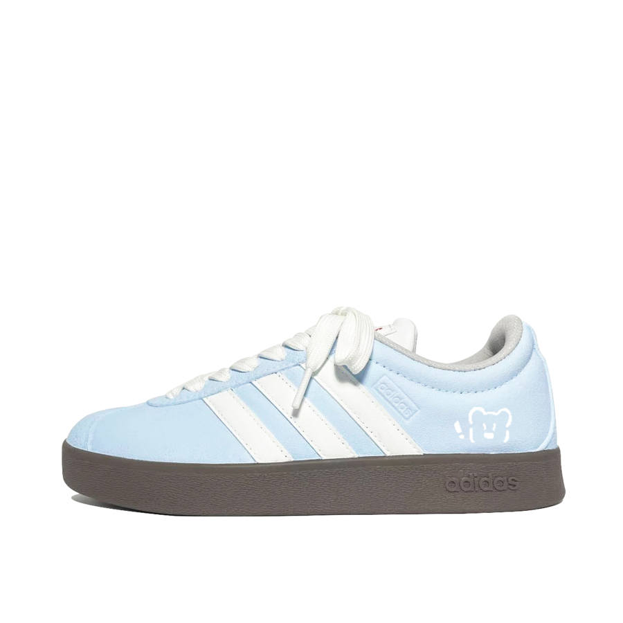Adidas Adidas Vl Court Classic German Army Trainers Unisex Low Top Blue White