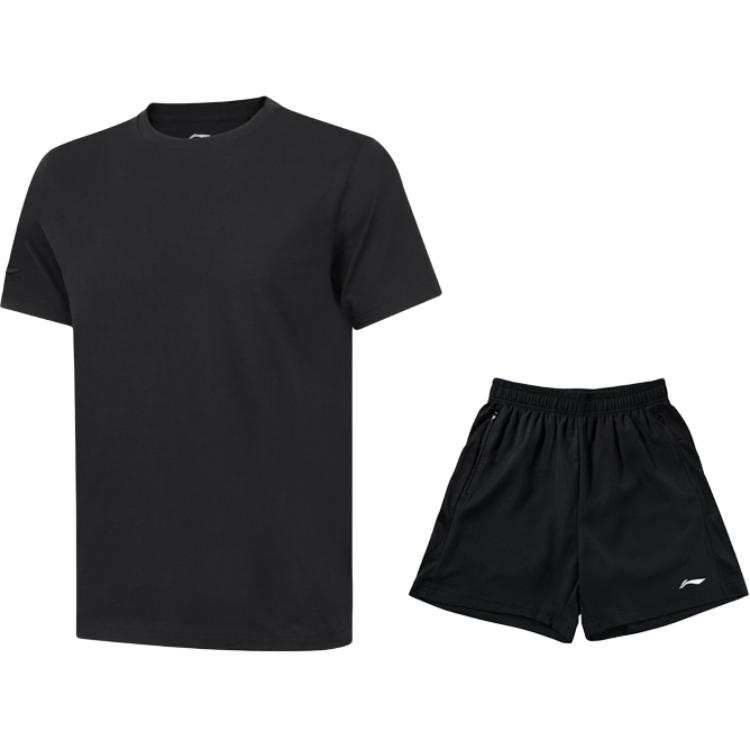 Li-Ning Li Ning Casual Sportswear Men's Crew Neck Moderate