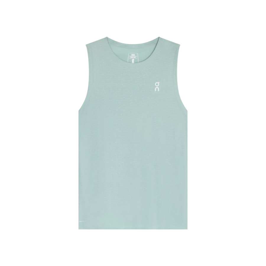 On Court Tennis Tops Women's Stream Blue Crew Neck