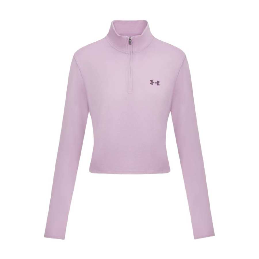 Under Armour Tech T Shirts Women's Hibiscus Pink 698 Stand Collar Moderate