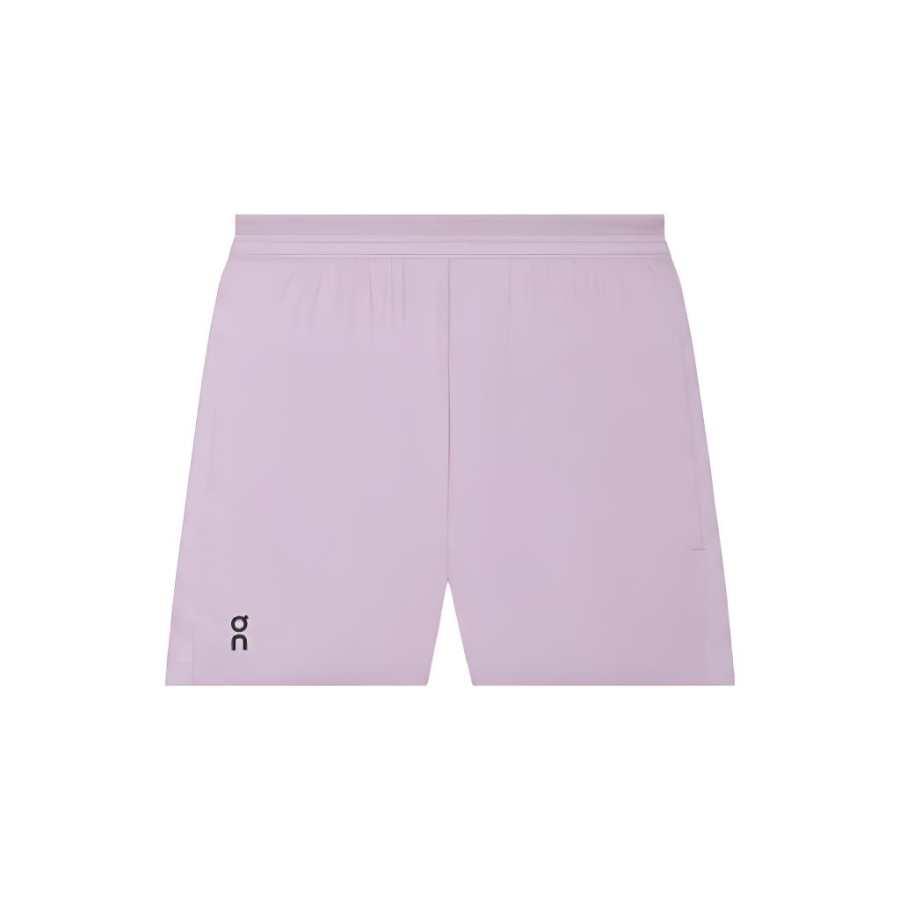 On Running Shorts Women's Coarse Yellow Purple