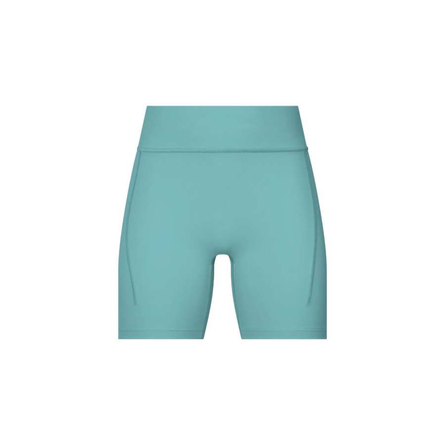 On Performance Running Shorts Women's Aquamarines Stone Color