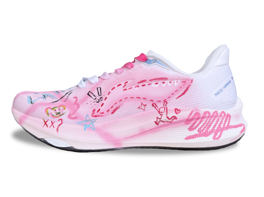 Li-Ning Li Ning Red Hare 9 Running Shoes Women's Low Top Pink
