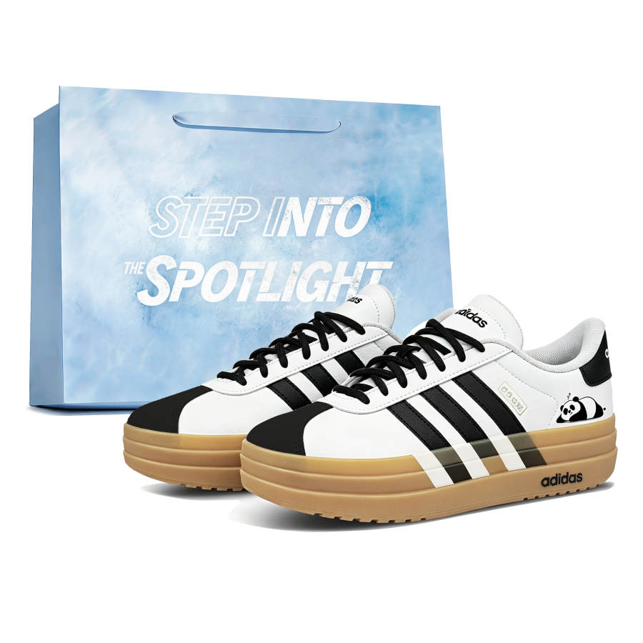 Adidas Adidas VL Court Bold Skateboard Shoes Women's Low Top White/Black