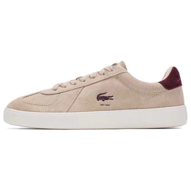 LACOSTE German Army Trainers Women's Low Top Light Umber/Ecru